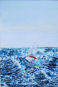 At Sea