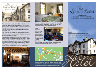 Click on this image to download the Lion Hotel brochure