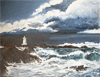 Lighthouse, Sea and Sky